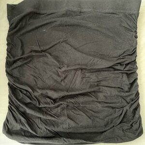 GAP Classic Ruched Black Skirt